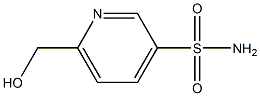 3-Pyridinesulfonamide,6-(hydroxymethyl)-(8CI) Struktur