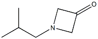 3-Azetidinone,1-(2-methylpropyl)-(9CI) Struktur