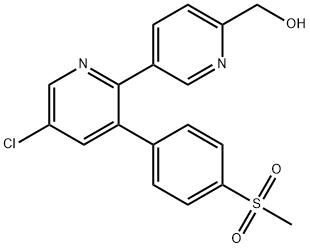 6'-DesMethyl-6'-Methylhydroxy Etoricoxib Struktur