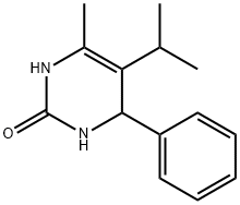 2(1H)-Pyrimidinone,3,4-dihydro-6-methyl-5-(1-methylethyl)-4-phenyl-(9CI) Struktur