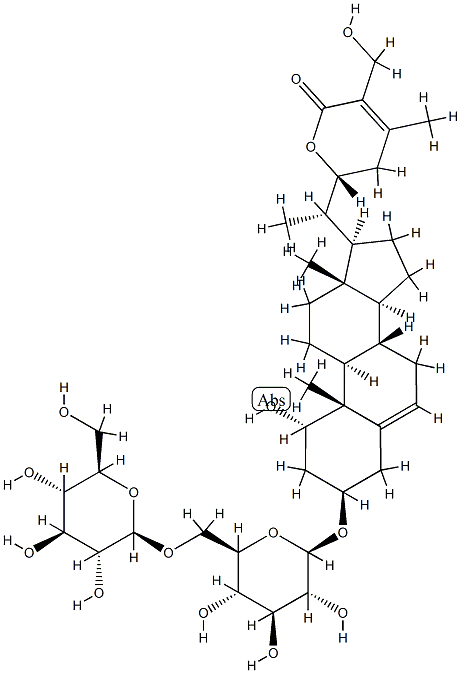 ウィタノシドIV 化學(xué)構(gòu)造式