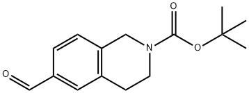 2-Boc-1,2,3,4-Tetrahydroisoquinoline-6-Carbaldehyde(WX622024) Struktur