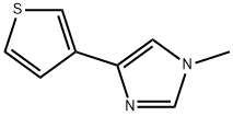 1H-Imidazole,1-methyl-4-(3-thienyl)-(9CI) Struktur