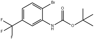 tert-butyl 2-bromo-5-(trifluoromethyl)phenylcarbamate