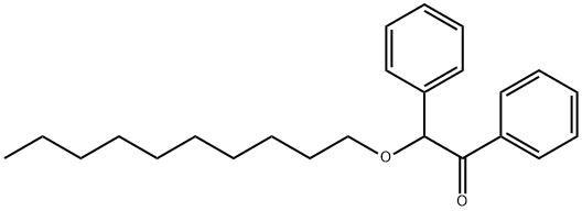 α-Phenyl-α-decyloxyacetophenone Struktur