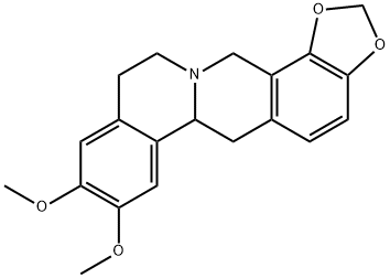 Tetrahydroepiberberine, Sinactine Struktur