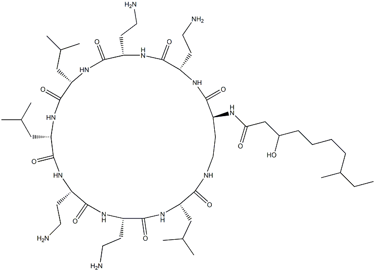 octapeptin antibiotics Struktur