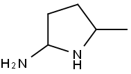 2-Pyrrolidinamine,5-methyl-(9CI) Struktur