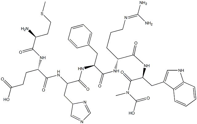 ACTH (4-10), Phe(7)- Struktur