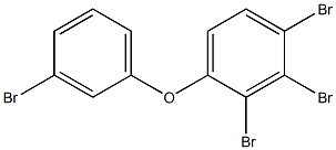 diphenyl ether, tetrabromo derivative Struktur