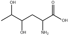 Hexonic  acid,  2-amino-2,3,6-trideoxy- Struktur