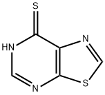 9-thia-2,4,7-triazabicyclo[4.3.0]nona-2,7,10-triene-5-thione Struktur