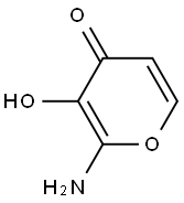 4H-Pyran-4-one,2-amino-3-hydroxy-(9CI) Struktur