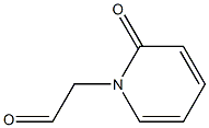 1(2H)-Pyridineacetaldehyde,2-oxo-(9CI) Struktur