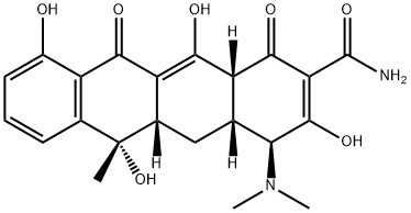 12a-Deoxytetracycline Struktur