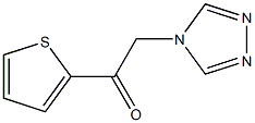 4H-1,2,4-Triazole,4-(2-thienylacetyl)-(9CI) Struktur