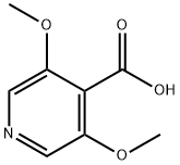 4-Pyridinecarboxylicacid,3,5-dimethoxy-(9CI) Struktur