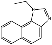 1H-Naphth[1,2-d]imidazole,1-ethyl-(6CI,7CI,9CI) Struktur