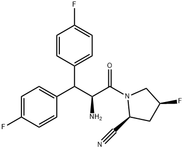 Denagliptin Struktur