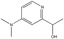 2-Pyridinemethanol,4-(dimethylamino)-alpha-methyl-(9CI) Struktur