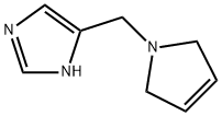 1H-Imidazole,4-[(2,5-dihydro-1H-pyrrol-1-yl)methyl]-(9CI) Struktur