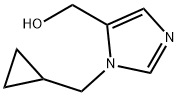 1H-Imidazole-5-methanol,1-(cyclopropylmethyl)-(9CI) Struktur