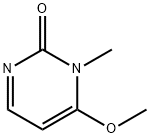 2(1H)-Pyrimidinone,6-methoxy-1-methyl-(9CI) Struktur