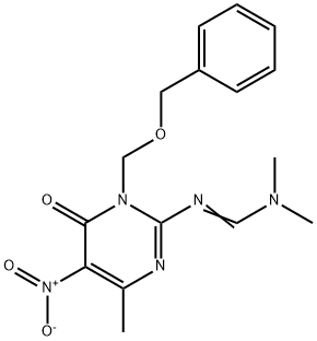 [(phenylmethoxy)methyl]-2-pyrimidinyl]-N,N-dimethyl- Struktur