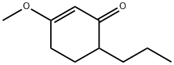 2-Cyclohexen-1-one,3-methoxy-6-propyl-(9CI) Struktur