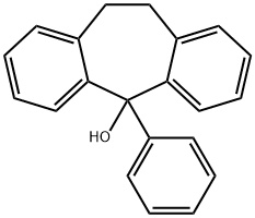 5-(Phenyl)-10,11-dihydro-5H-dibenzo[a,d]cyclohepten-5-ol Struktur