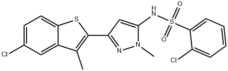 RNA Polymerase III Inhibitor, 577784-91-9, 結(jié)構(gòu)式