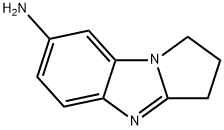 1H-Pyrrolo[1,2-a]benzimidazol-7-amine,2,3-dihydro-(9CI) Struktur