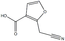 3-Furancarboxylicacid,2-(cyanomethyl)-(9CI) Struktur