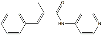 2-Propenamide,2-methyl-3-phenyl-N-4-pyridinyl-(9CI) Struktur