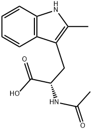 Ac-DL-2-methylTryptophan Struktur