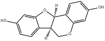 3,9-dihydroxypterocarpan Struktur