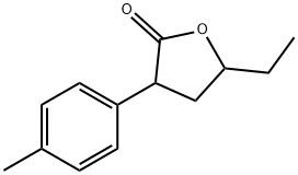 2(3H)-Furanone,5-ethyldihydro-3-(4-methylphenyl)-(9CI) Struktur