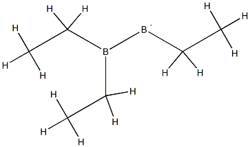 triethyldiborane Struktur