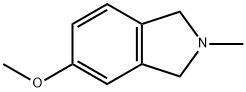 1H-Isoindole,2,3-dihydro-5-methoxy-2-methyl-(9CI) Struktur