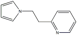 2-[2-(1H-pyrrol-1-yl)ethyl]pyridine Struktur