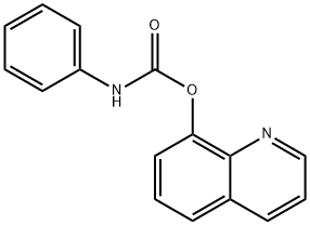 quinolin-8-yl N-phenylcarbamate Struktur