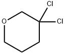 2H-Pyran,3,3-dichlorotetrahydro-(9CI) Struktur