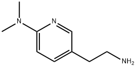 3-Pyridineethanamine,6-(dimethylamino)-(9CI) Struktur