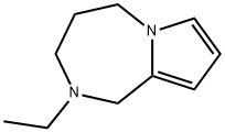 1H-Pyrrolo[1,2-a][1,4]diazepine,2-ethyl-2,3,4,5-tetrahydro-(9CI) Struktur