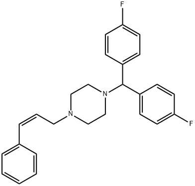 Flunarizine EP Impurity D Struktur