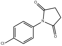 N-(4-CHLOROPHENYL)SUCCINIMIDE Struktur