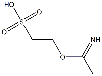 isethionyl acetimidate Struktur