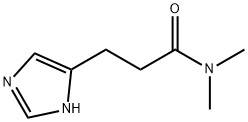 1H-Imidazole-4-propanamide,N,N-dimethyl-(9CI) Struktur