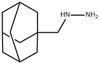 1-(adamantan-1-ylmethyl)hydrazine Struktur