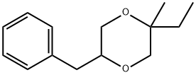 1,4-Dioxane,2-ethyl-2-methyl-5-(phenylmethyl)-(9CI) Struktur